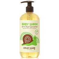Baby Wash, Extra Mild Unscented, 17 oz, Little Twig