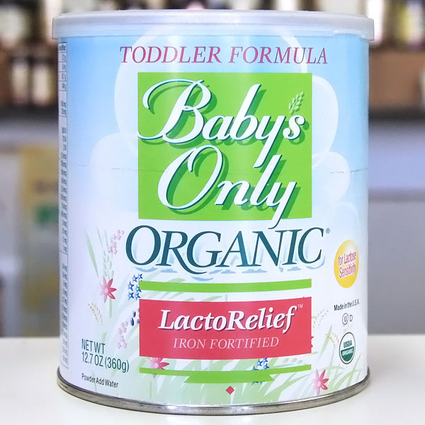 Babys Only Organic LactoRelief Toddler Formula, Iron Fortified, 12.7 oz, Natures One
