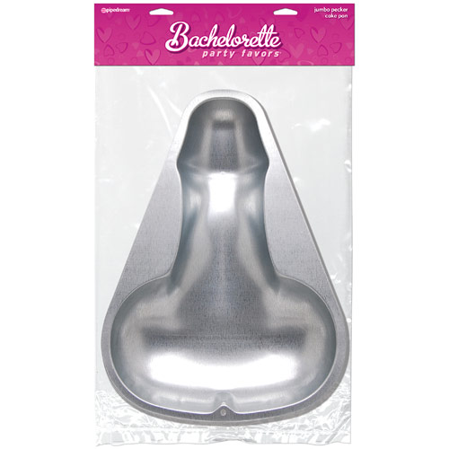 Bachelorette Party Favors Jumbo Pecker Cake Pan, Pipedream Products
