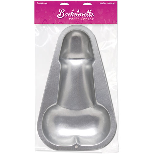 Bachelorette Party Favors Pecker Cake Pan, Pipedream Products