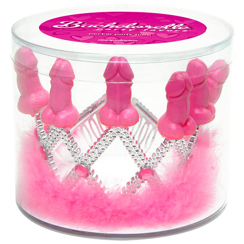 Bachelorette Party Favors Pecker Party Crown, Pipedream Products