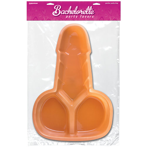 Bachelorette Party Favors Pecker Party Serving Tray, Pipedream Products