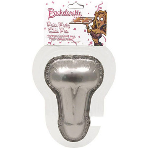 Hott Products Bachelorette Peter Party Cake Pan, Small, 6 Pack, Hott Products