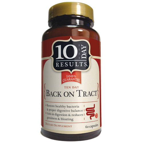 Back on Tract, 60 Capsules, 10 Day Results