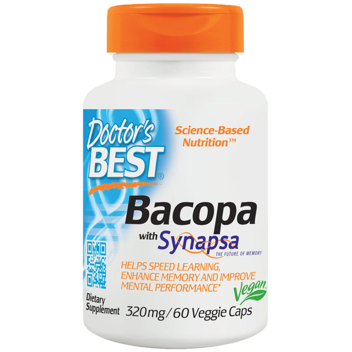 Bacopa with Synapsa 320 mg, 60 Veggie Caps, Doctors Best