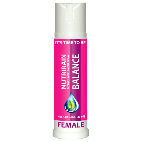 Balance Female Spray, 1 oz, NutriRain Dietary Supplement Spray