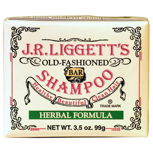 Old-Fashioned Bar Shampoo, Herbal Formula, 3.5 oz, J.R. Liggetts