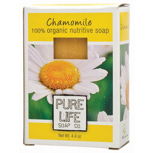 Pure Life Soap Bar Soap, Chamomile, 4.4 oz, Pure Life Soap