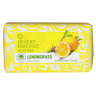 Bar Soap Lemongrass, 5 oz, Desert Essence