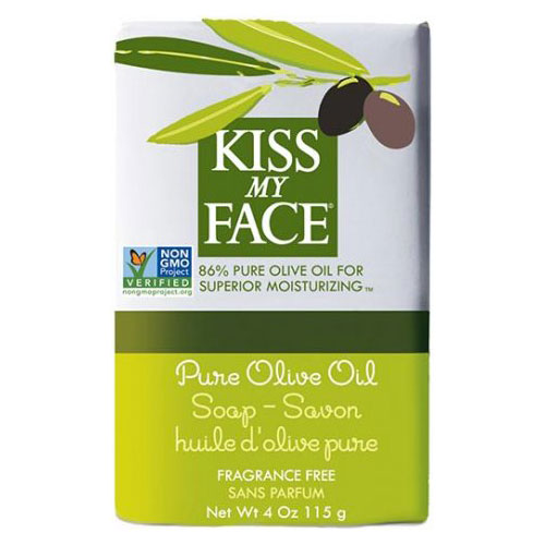 Bar Soap Pure Olive Oil 4 oz, from Kiss My Face