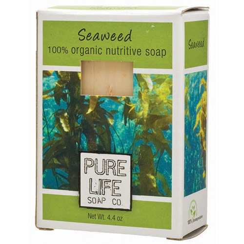 Pure Life Soap Bar Soap, Seaweed, 4.4 oz, Pure Life Soap