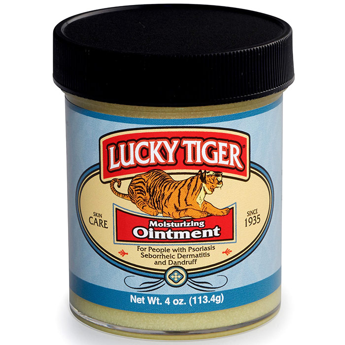 Barber Shop Classics Ointment, 4 oz, Lucky Tiger