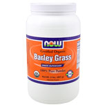 NOW Foods Barley Grass Powder, Organic Barleygrass Powder 2 lb, NOW Foods