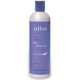 Bath and Shower Gel French Lavender 12 fl oz from Alba Botanica