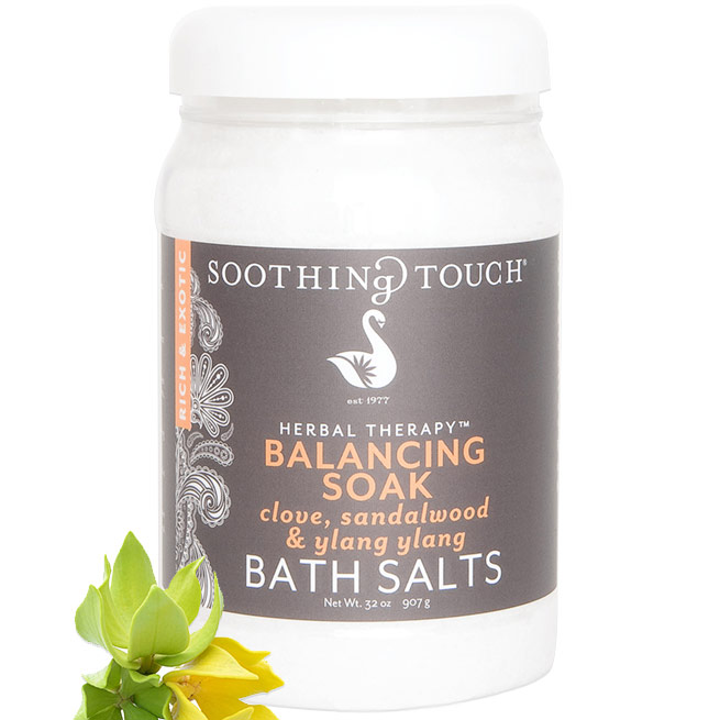 Bath Salts - Balancing Soak, 32 oz, Soothing Touch