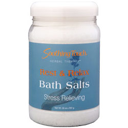 Soothing Touch Bath Salts, Rest & Relax, 32 oz, Soothing Touch