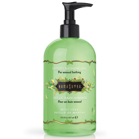 Kama Sutra Luxury Bathing Gel - Mint Tree, 17.5 oz