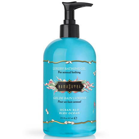 Kama Sutra Luxury Bathing Gel - Ocean Blu, 17.5 oz