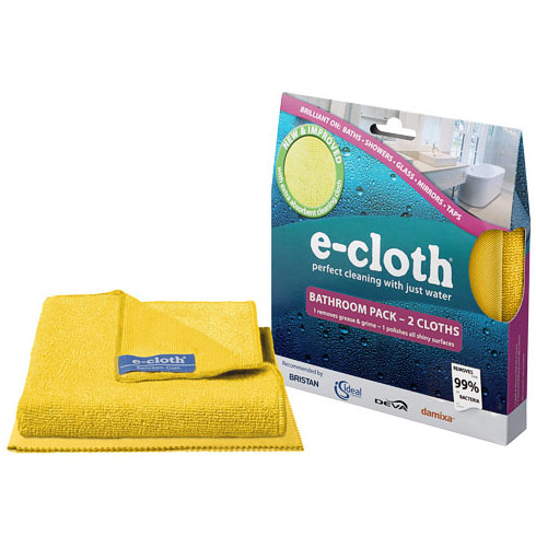 Bathroom Pack, 2 Cloths, E-cloth Cleaning Cloth