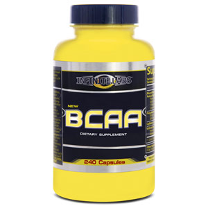 Infinite Labs BCAA, 240 Capsules, Infinite Labs