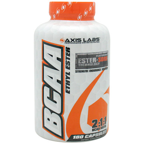 BCAA Ethyl Ester, 180 Capsules, Axis Labs