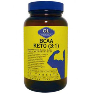 Olympian Labs BCAA Keto (3:1), 90 Tablets, Olympian Labs