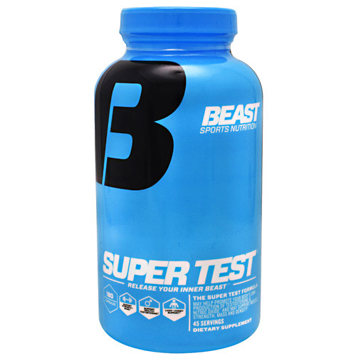 Super TEST, Testosterone Booster SuperTEST, 180 Capsules, Beast Sports Nutrition