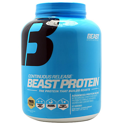 Beast Protein Continuous Release, 4 lb, Beast Sports Nutrition