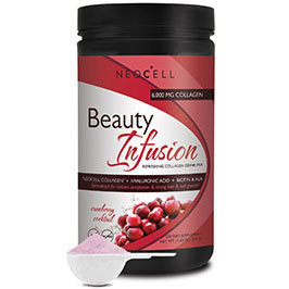 Beauty Infusion Refreshing Collagen Drink Mix, Cranberry, 11.64 oz, NeoCell