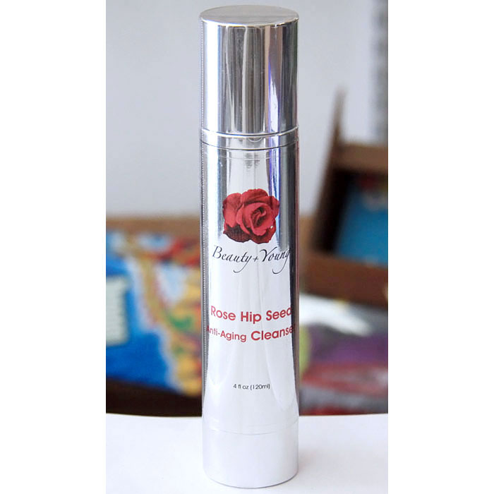 Beauty + Young Rose Hip Seed Anti-Aging Cleanser, 4 oz (120 ml)
