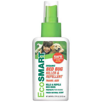 Organic Bed Bug Killer & Repellent Spray Travel Size, 2.75 oz x 12pc, EcoSMART