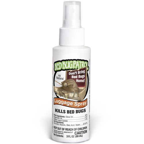 Naturasil Bed Bug Patrol Luggage Spray, 3 oz, Naturasil