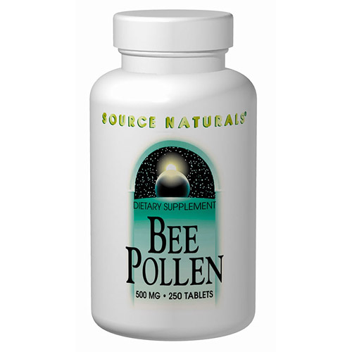 Bee Pollen 500mg 100 tabs from Source Naturals