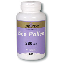 Bee Pollen 580mg 100 caps, Thompson Nutritional Products