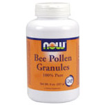 Bee Pollen Chinese Granules 8 oz, NOW Foods