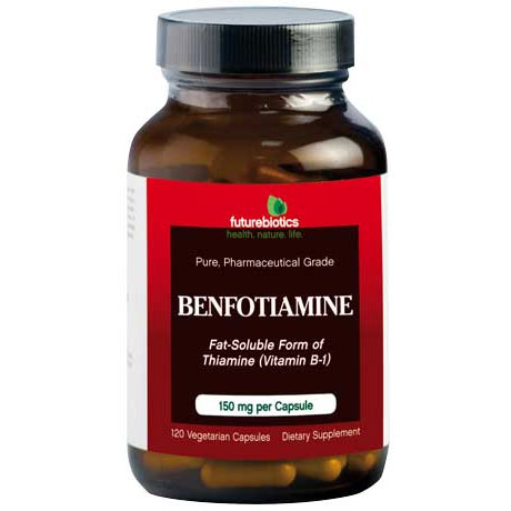 Benfotiamine, 120 Vegetarian Capsules, FutureBiotics