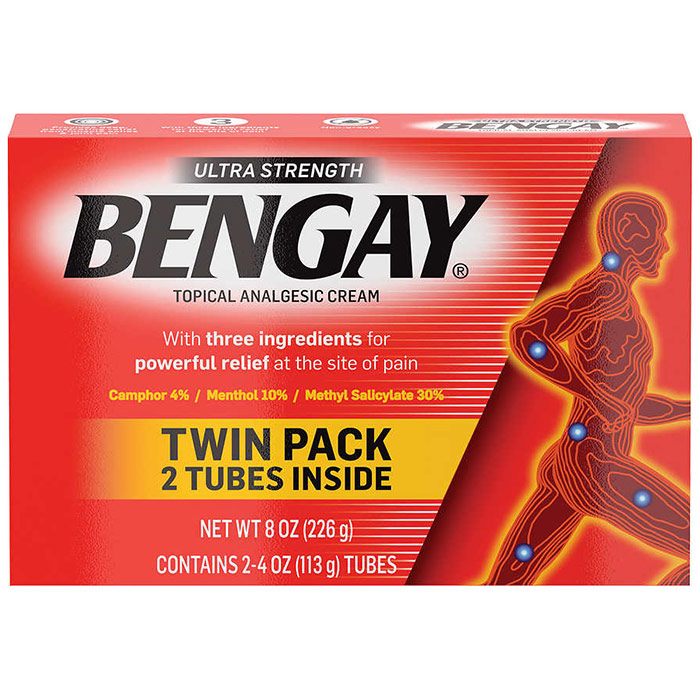 BenGay Ultra Strength Pain Relieving Cream, BenGay Cream 4 oz