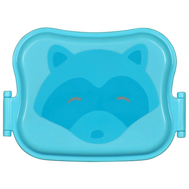 Bento Box, Aqua Raccoon, 1 ct, Green Sprouts Baby Products
