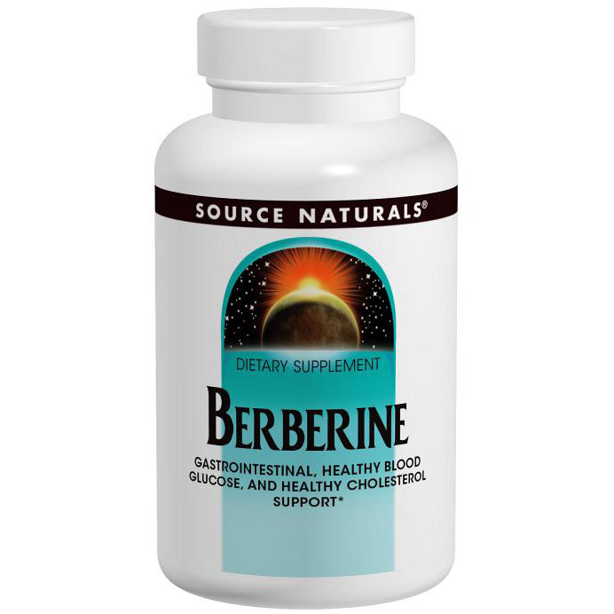 Berberine 500 mg, 60 Vegetarian Capsules, Source Naturals