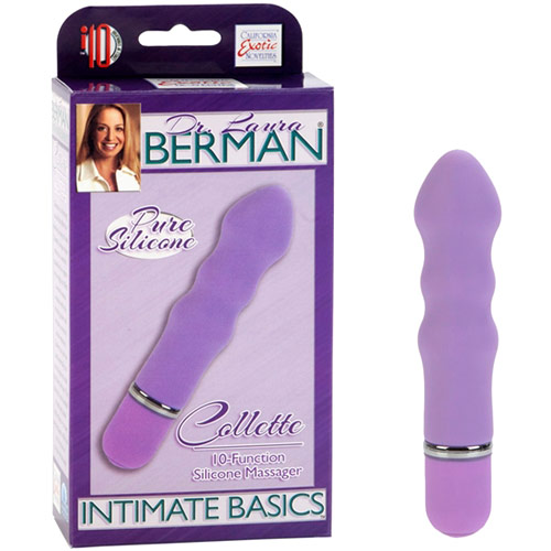 Dr. Laura Berman Intimate Basics Collection Collete 10-Function Silicone Massager, California Exotic Novelties