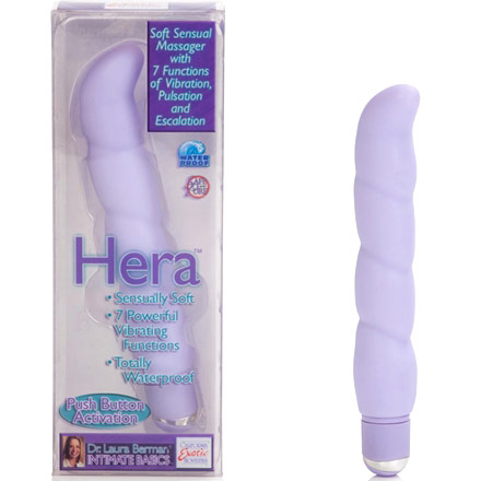 Dr. Laura Berman Intimate Basics Collection Hera Waterproof Vibrator, California Exotic Novelties