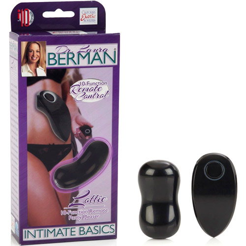 Dr. Laura Berman Intimate Basics Collection Lottie 10-Function Remote Control Panty Pleaser, California Exotic Novelties