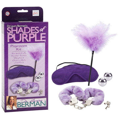 Dr. Laura Berman Shades of Purple Playroom Kit, California Exotic Novelties