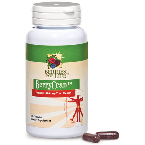 Berries For Life BerryCran (Berry Cran), for Urinary Tract Health, 60 Capsules, Berries For Life