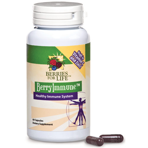 Berries For Life BerryImmune (Berry Immune), for Healthy Immune System, 60 Capsules, Berries For Life