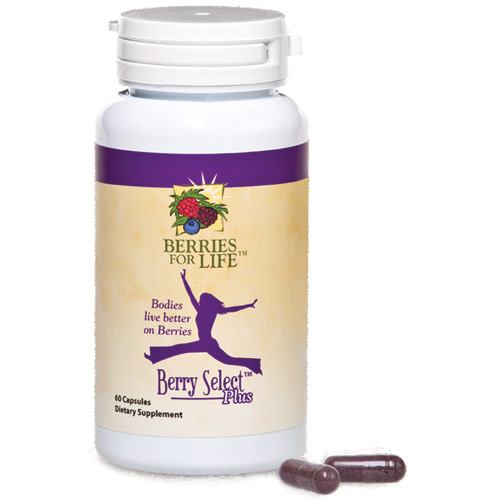 Berries For Life BerrySelect Plus (Berry Select), Antioxidant Supplement, 60 Capsules, Berries For Life