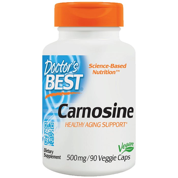 Carnosine 500 mg, 90 Vegetarian Capsules, Doctors Best