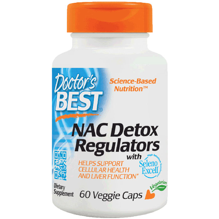 NAC Detox Regulators, 60 Vegetarian Capsules, Doctors Best