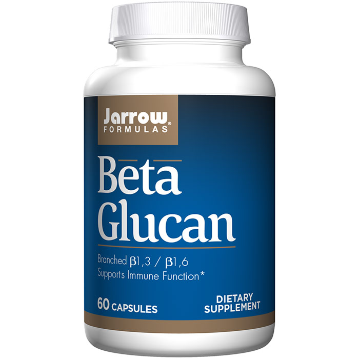 Jarrow Formulas Beta Glucan 250mg, 60 Capsules, Jarrow Formulas