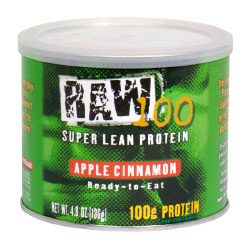 Betafoods Raw 100 Super Lean Protein, Ready-to-Eat, Apple Cinnamon, 4.8 oz